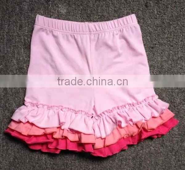 2015 Adorable USA Kids 100%Cotton Ruffle Pants Continuous Fashion photo-4