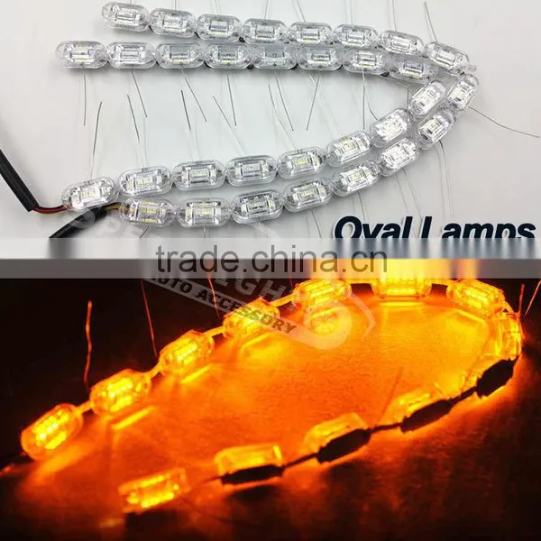 SpeedLight 2015 New Products 12V to 24V 16W With Turn Signal Function Flexible DRL LED Strip photo-4