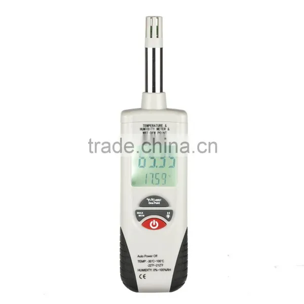 Digital Psychrometer Humidity and Temperature Meter Dew Point Wet Bulb Tester photo-2