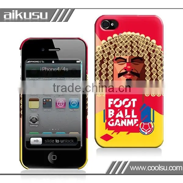 Wholesale Factory Luxury Epoxy Gel Skin PU Case Cover for IPhone 4 5s photo-6