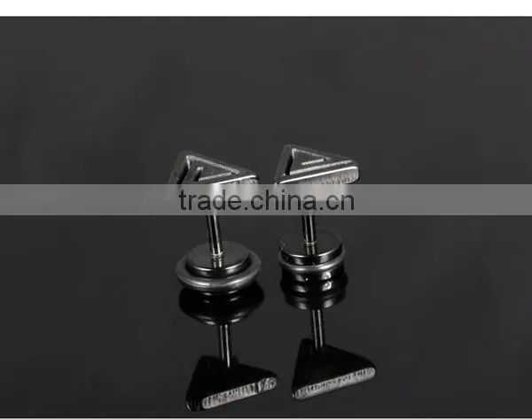 Hot Selling Product Professional Manufacturer Steel Triangle Shaped Earrings Quality Choice photo-3