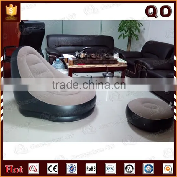 Modern Design Flocking Furniture Inflate Sofa Quality Choice photo-6