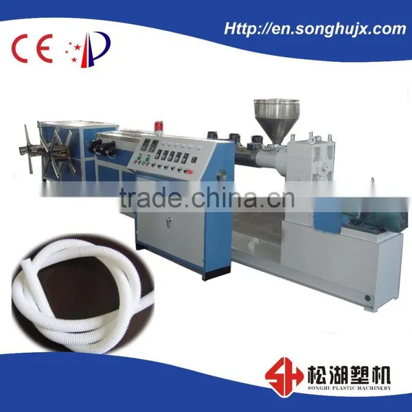 Single Wall Corrugated Pipe Electric Extrusion Line photo-2