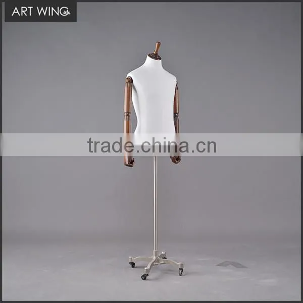 Male Half Body Tailoring Linen Mannequin Dress Forms Tailor photo-2