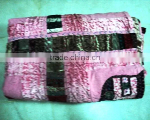 Cotton Patchwork Bedcovers Ethnic Indian photo-6