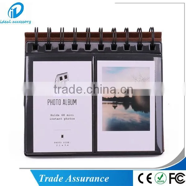 68 Pockets Desk Calendar Style Fujifilm Instax Mini Polaroid Film Photo Picture Album Holder photo-3