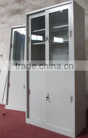 Silding Door Cold Rolled Steel Art Office Library Cupboard Furniture photo-5