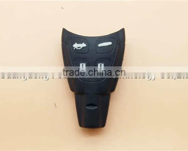 Lower Price 4 Button Saab 9-3 Key Fob Shell Soft Remote Key for Saab 93 photo-3