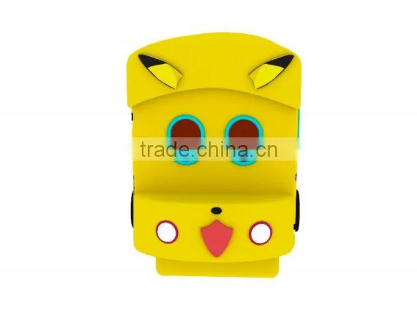 Pikachu Bus Kids Indoor Playground Soft Electric Playground Equipment photo-4