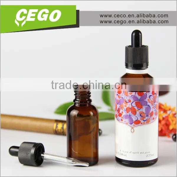 e Liquid Label Printing Gold Silver Plated Dropper Bottle With Paper Box photo-3