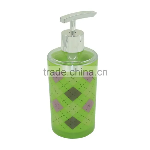 eco-friendly plastic soap dispenser with pump