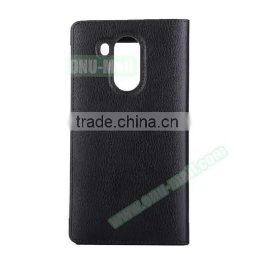 2016 New Products Leather Flip Case for Huawei Mate 8, Phone Cover Case With Call Display ID photo-3