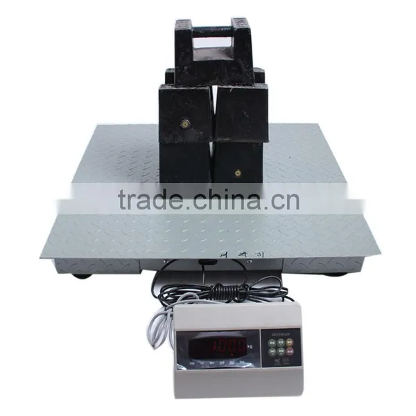 Electronic Digital Weighing Moblie Floor Scale photo-3