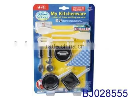 Nice Cooking Toy Black Kitchen Ware Playset
