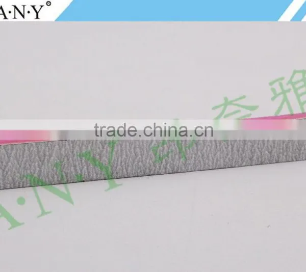 Professional Customized Design Shinning and Polishing Red Sponge Nail File Printing Logo photo-4