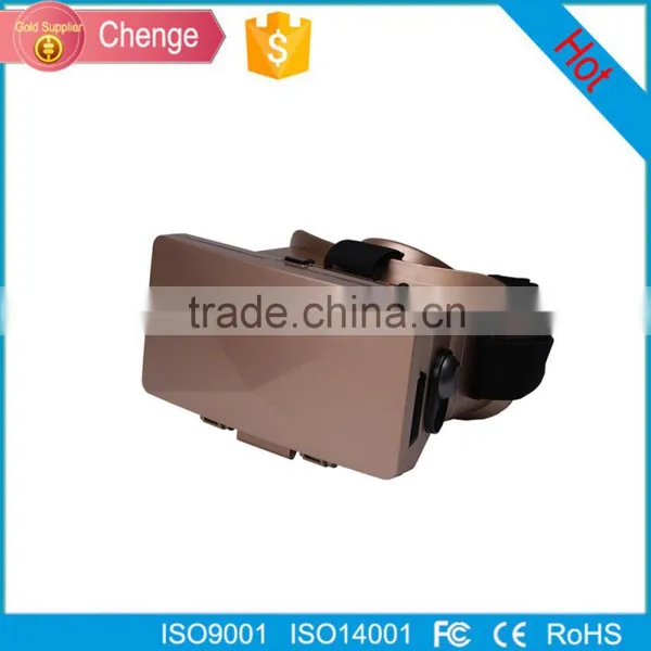 2016 Hot Trending Portable Real Virtual Cardboard 3D VR Box Glasses for Home Audio Video photo-2