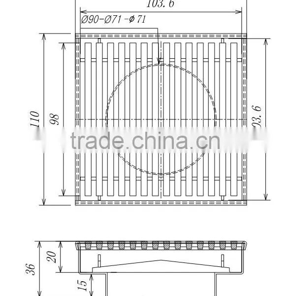 Hot-selling S.s China Wholesale Floor Drain,Fashionable China Wholesale Floor Drain,new Style China Wholesale Floor Drain photo-3
