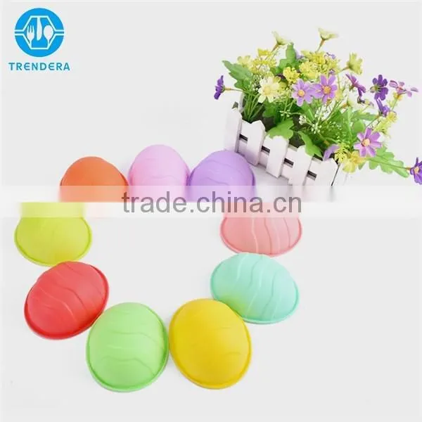 Cute Easter Egg Shaped Silicone Cake Mould photo-2