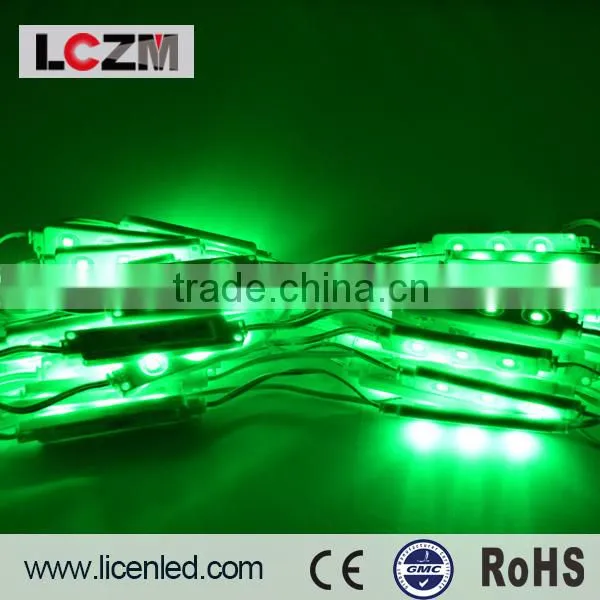 RL-M3W-SF 3528 waterproof cob led module Green color 3leds