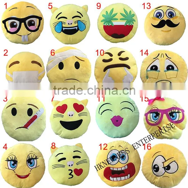 Custom Whatsapp Emoticon Plush Emoji Pillows photo-3