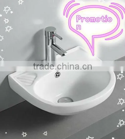 HM-H-02 Ceramic Wall Hung Cheap Basin
