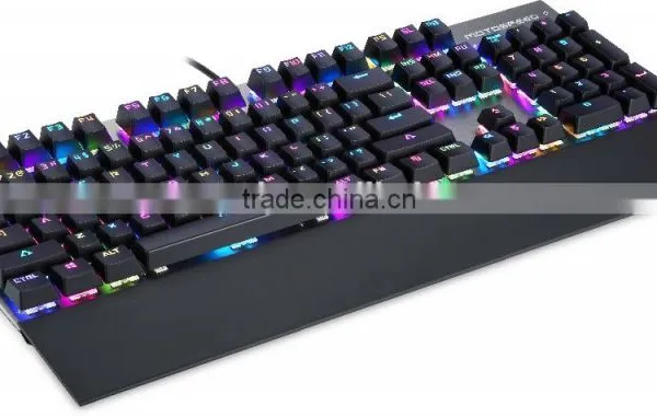 Computer Gaming Keyboard Mechanical RGB Metal Keyboard With Software Driver Support User-defined Functions photo-4