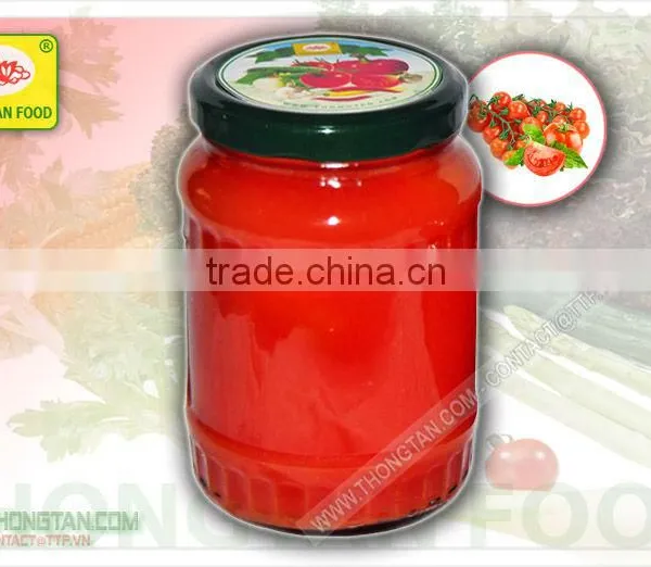 Tomatoes in Tomato Sauce in Jar 540ml; 720ml