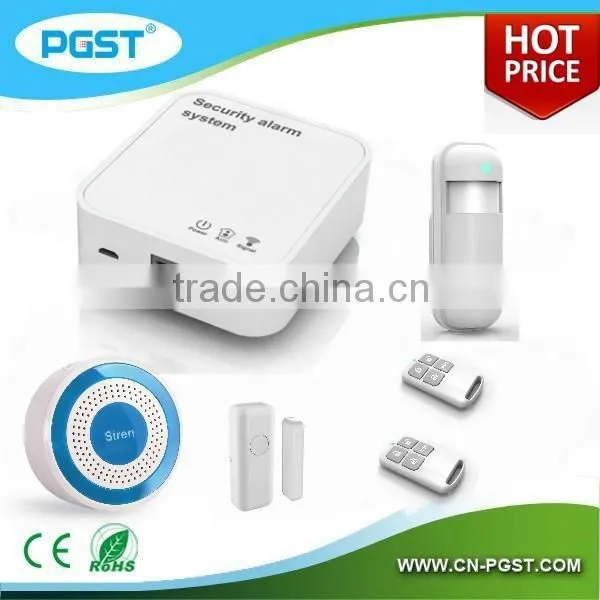 Pesonal Usage House Alarm Wireless With APP Operated Alarm System