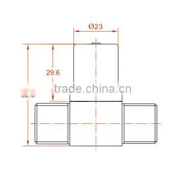 6V Pulse Sensor Auto Latching Water Bi Stabile Solenoid Valve photo-3