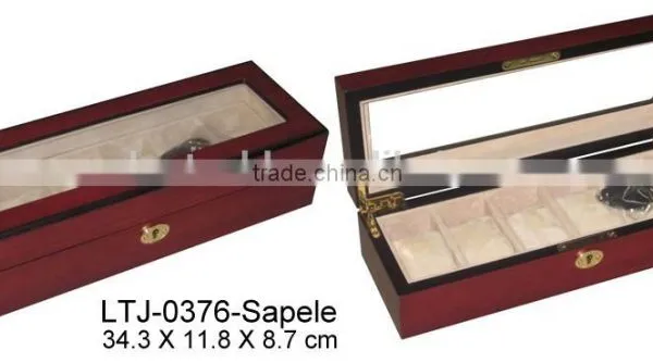 Luxury Wooden Watch Box With Lid photo-2