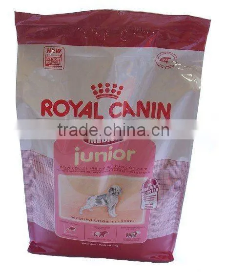 plastic compound bag for pet feed
