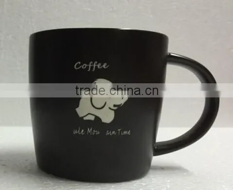 Customize Promotional Ceramic Mug/ceramic Coffee Mug Matte Embossed Mug photo-3