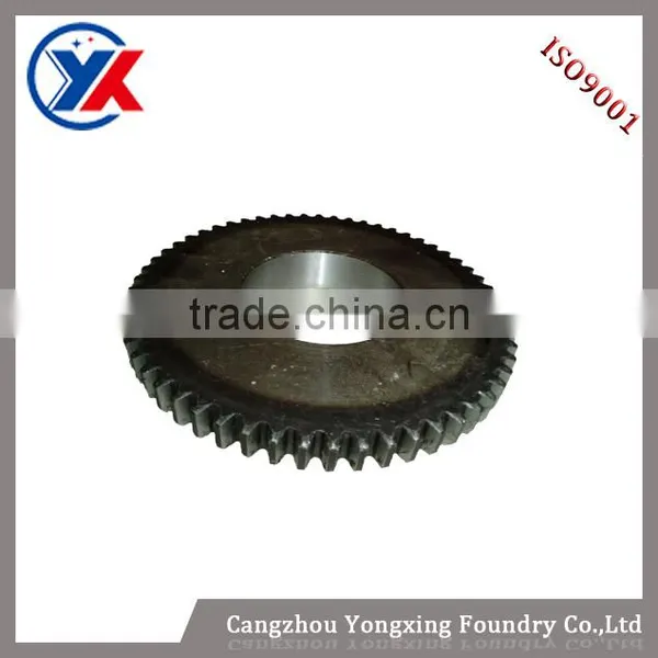 OEM Iron Casted Small Gear Wheel Casting Mechanical Parts Machine Tool Accessories Made in China