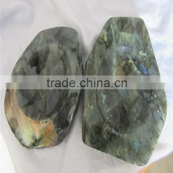 Wholesale Large Labradorite Crystal Ashtray for Sale photo-4