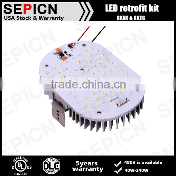 Top Quality SEPICN LED Lights for Industrial 80w 7200lms ULcUL LED Shoebox Retrofit Kit