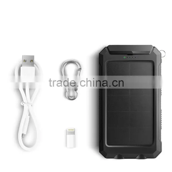 Waterproof Solar Power Bank 20000Mah 12V Solar Power Bank For Laptops photo-4