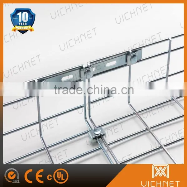 Electro Galvanized Wire Mesh Cable Tray With CU CUL CE Certificated photo-6
