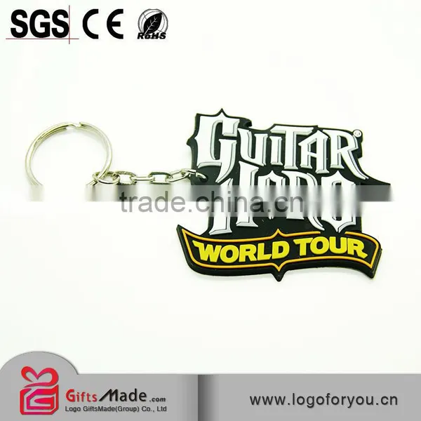 Fashional Wholesale Custom Silicone Rubber Keychain /keyring photo-3