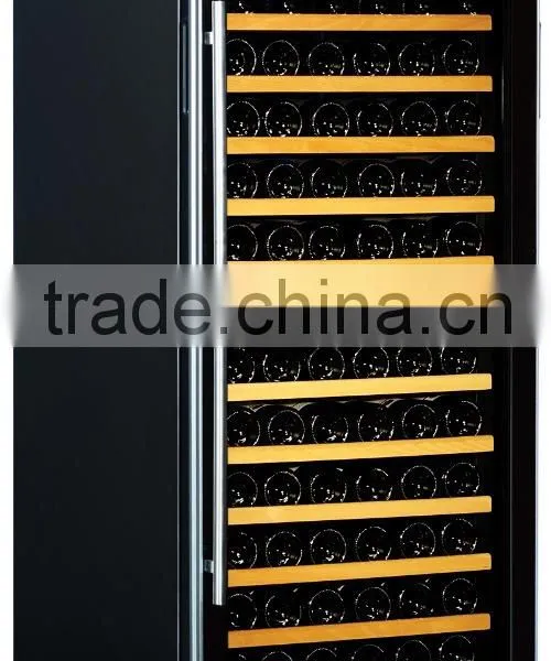 2016 Factory Dual Zone Fan Cooling 44 Bottle Wine Refrigerator photo-4