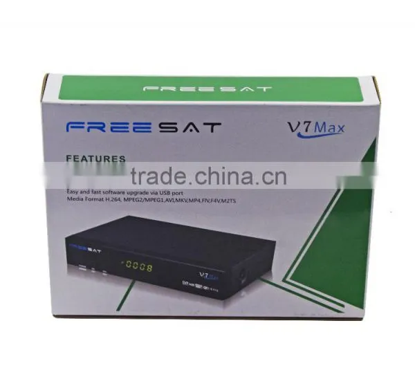 Original Manufacture Support Cccam Newcam Powrvu Biss Key 3G Youtube DVB-S2 Satellite TV Decorder Freesat V7 Max Set Top Box photo-5