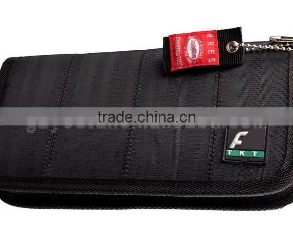 JDM Racing Wallet With Seatbelt Fabric JDM Race Track Drift Wallet photo-4