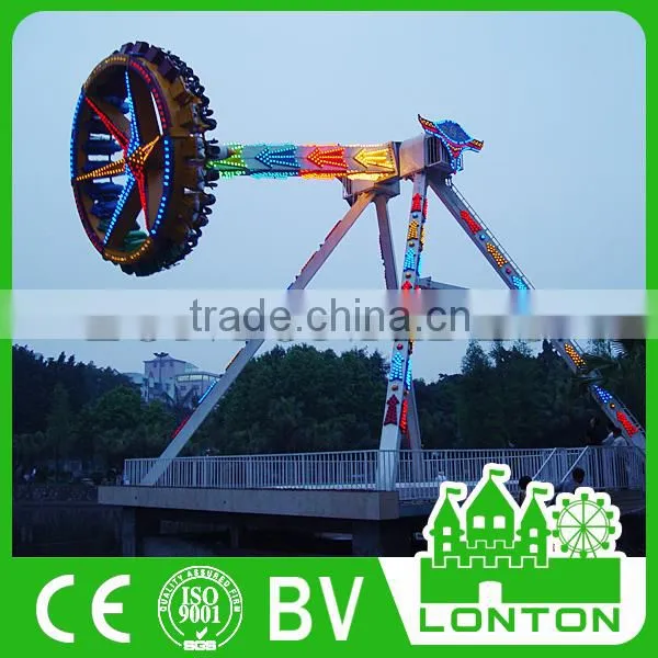 Hot Sale Park Amusement Thrill Ride Star Frisbee Ride Big Pendulum for Sale photo-3