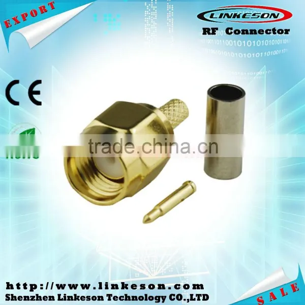 SMA Male Straight Crimp for RG316 Rg174 photo-2