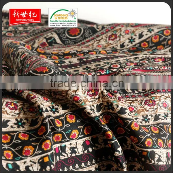 Woven Women Dress Factories Wholesale 100%priented Rayon Fabric photo-3