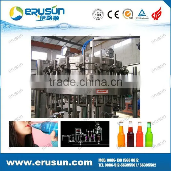 Fully Automatic Glass Bottle Orange Bottling Machine photo-3