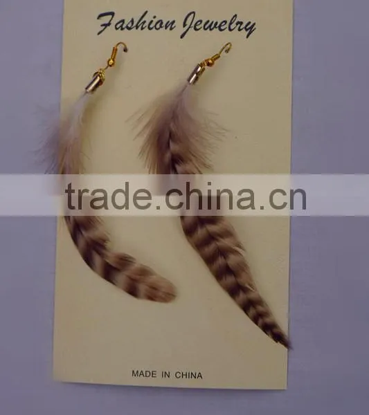The New Fashional Beauty Feather Eardrop photo-3
