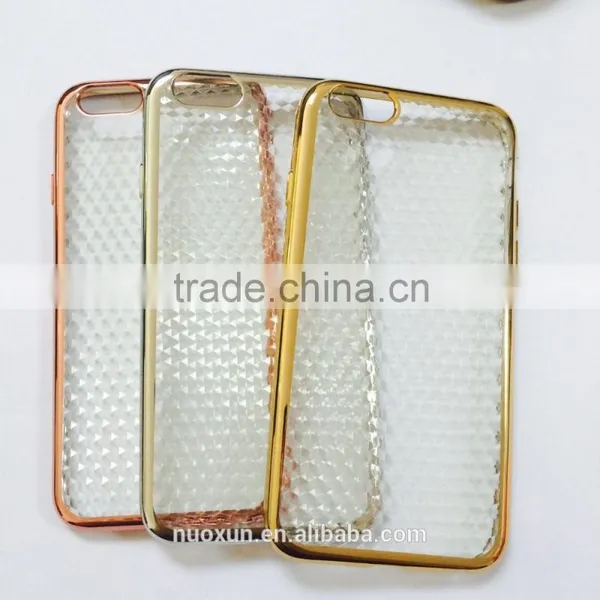 Express Hot Diamond Series Electroplating Ultra Thin Soft TPU Case for I Phone6/6s/6s Plus photo-6