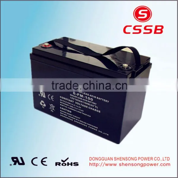 12V100Ah Sealed Gel Lead Acid Batteries photo-2