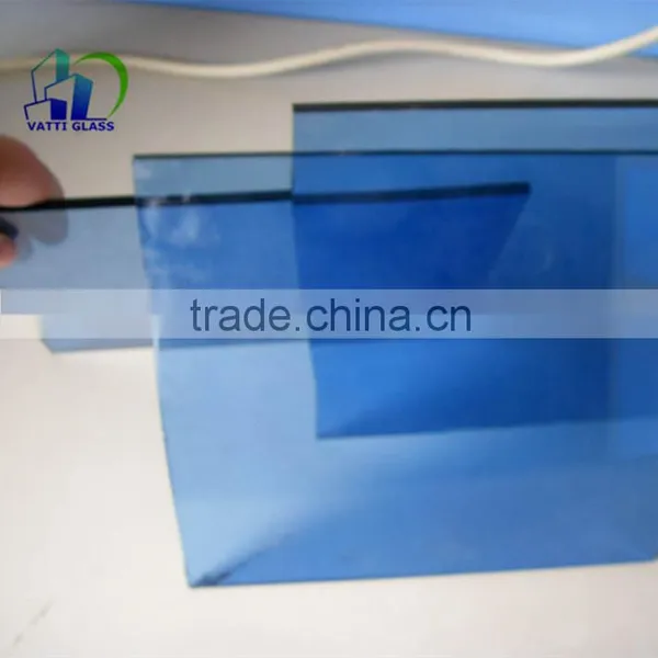 Tinted Tempered Glass Dark Grey Tinted Glass Tinted Glass Curtain Wall photo-4