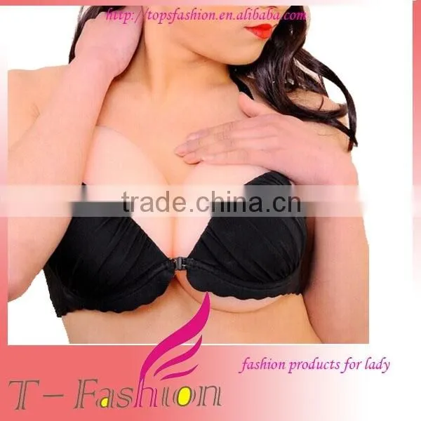 Adhesive and Strapless Hot Nude Sexy Invisible Silicone Bra for Bikini Nu Bra Girl Lady Adhesive Bra photo-2